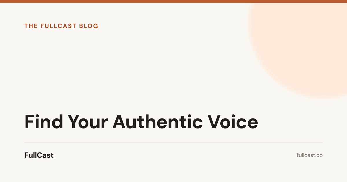 Find Your Authentic Voice – Ever Felt Like You Had Something Important to Say—But Weren’t Sure How to Share It?